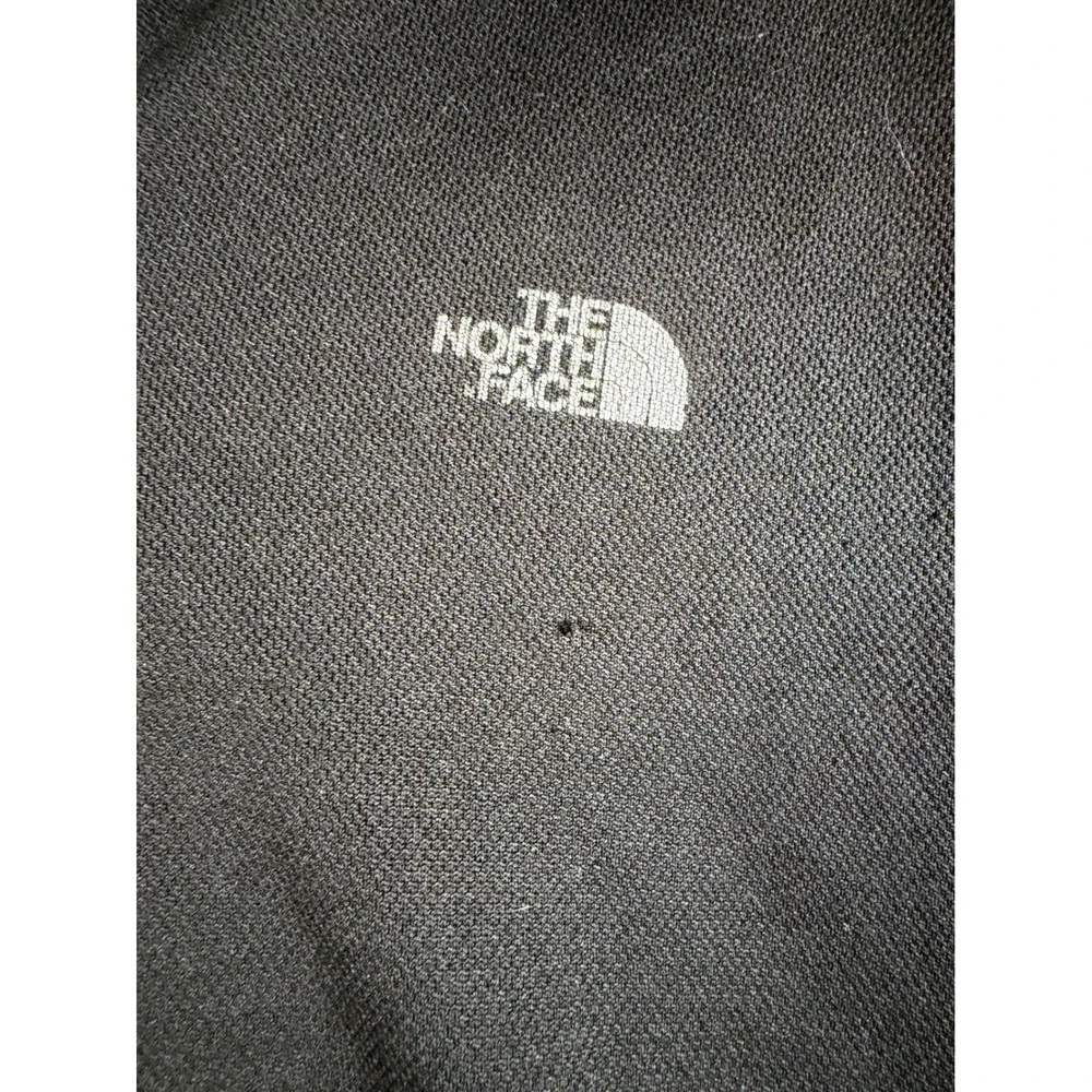 The North Face 1/4 Zip Pullover Mens Large Black VaporWick Active Long Sleeve